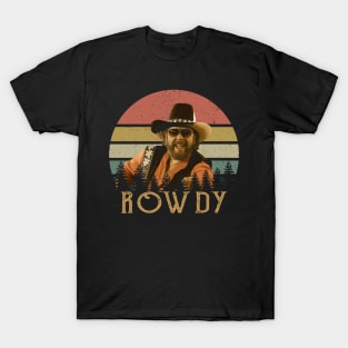 Rowdy smile vintage face idol hank T-Shirt